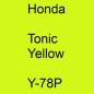 Preview: Honda, Tonic Yellow, Y-78P.